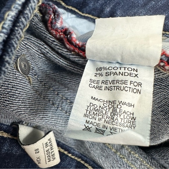 Mango Size 28 Uptown Slim Fit Push Up Distressed Stretch Jeans - Picture 11 of 13